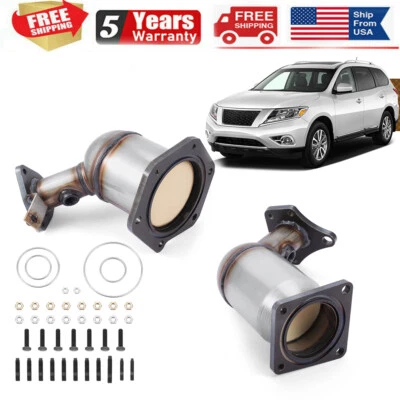 Juego de convertidores catalíticos para Nissan Pathfinder Infiniti JX35 QX60 3,5 L 2013-2015 Foto 1 de 4