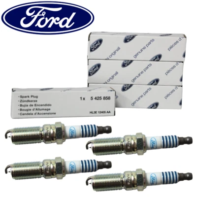 4X FÜR 2016-2019 FORD EXPLORER 2,3L ZÜNDKERZEN GENUINE OE IRIDIUM - Imagem 1 de 4