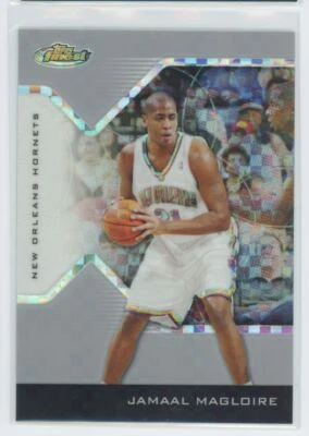 2004-05 topps Finest Refractors 006/199 Jamaal Magloire  New Orleans Hornets #88 - Image 1 of 2