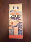 Utah Road Map Courtesy of UTOCO 1956 Edition