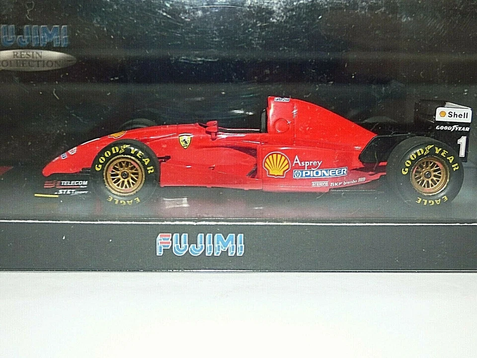 Fujimi 1/43rd Scale Ferrari 412 T2 #1 Michael Schumacher made of Resin - Image 1 of 1