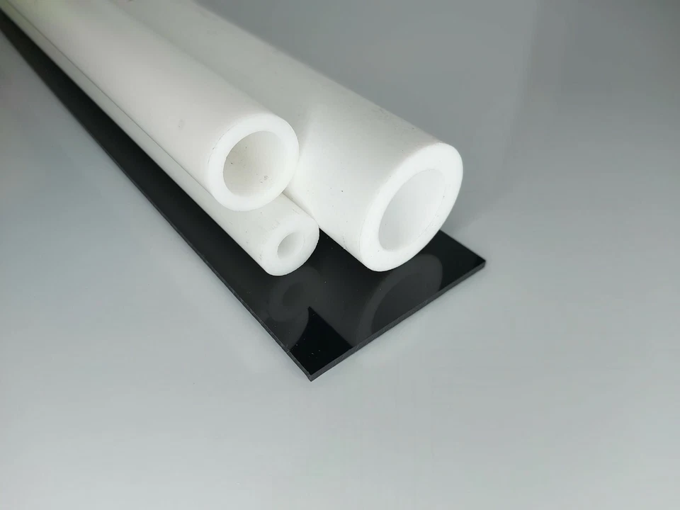 Teflon PTFE Hohlstab, Rohr weiß Ø 20/10mm vers. Längen (21€/m) - Bild 1 von 1