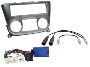 Radio Einbauset 1 DIN mit LFB für Nissan Almera N16 2000-2006 schwarz - Bild 1 von 1