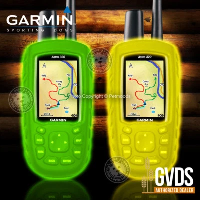 GDVS / GARMIN Garmin Astro 900 430 320 Flexible Protective Silicon Cover Case Night Glow GVDS