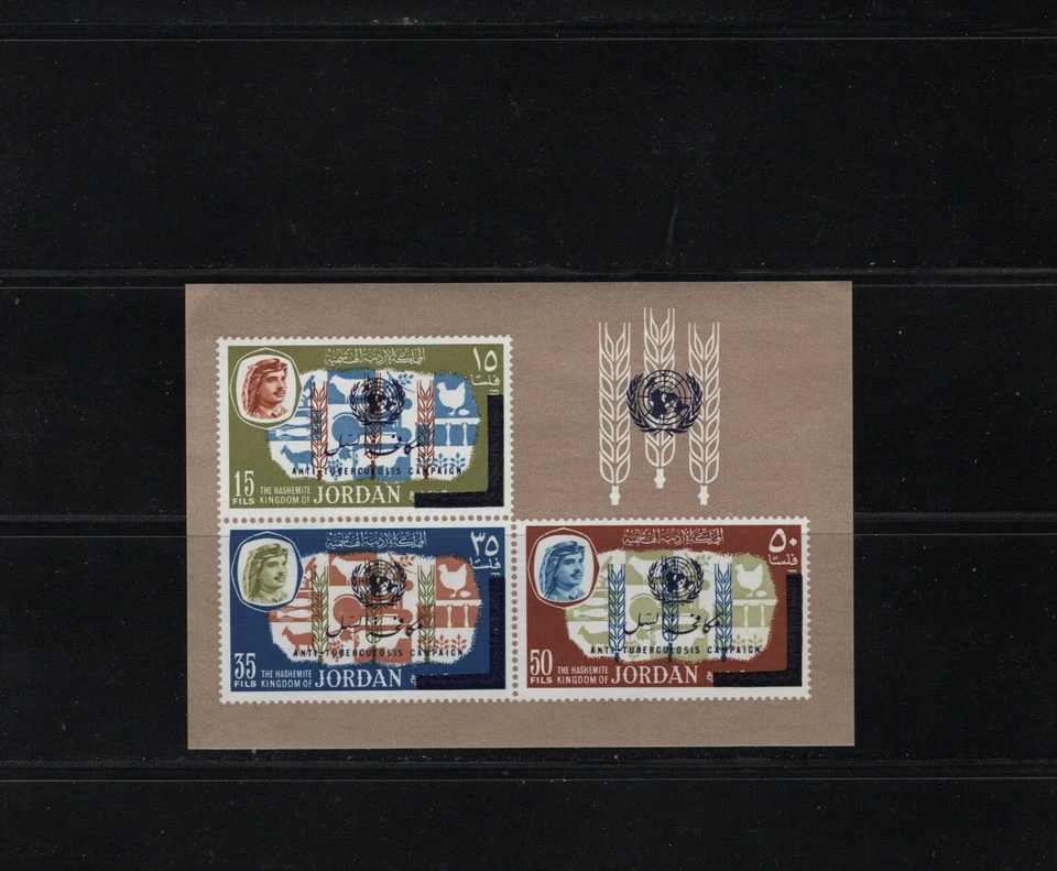 Jordan-  lot 611 .  Mint,  NH. Imperf - Image 1 of 1