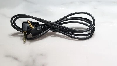 (Упаковка из 10) 3,5 мм прямоугольный штекер на штекер позолоченный стерео аудио / вспомогательный кабель - Изображение 1 из 4