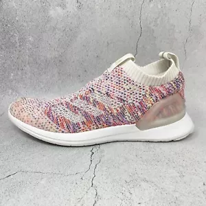 Adidas Rapidarun Slip On Knit Running Shoes Sneakers Youth 6.5Y = Womens Sz 8 M - Picture 1 of 11