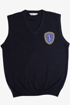 Chaleco de Colección Servicios Nacionales de Protección Grande Azul Oscuro Uniforme de Seguridad Foto 1 de 2