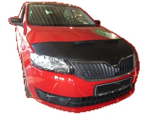 CAR HOOD BONNET BRA fits Skoda Rapid 2012- NOSE FRONT END MASK TUNING STYLING - Imagen 1 de 2