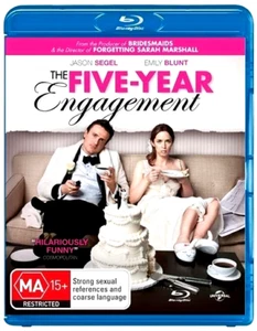 The Five Year Engagement (Blu-ray DVD) RomCom Movie Jason Segel Emily Blunt - Picture 1 of 4