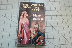 THE WOMAN FROM THE EAST BY EDGAR WALLACE VINTAGE DIGIT UK PULP CRIME PB GGA - Imagen 1 de 3