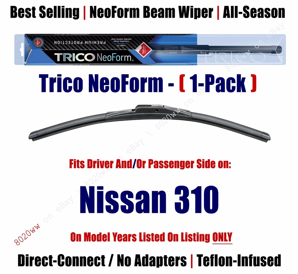 Limpiaparabrisas Super Premium NeoForm cantidad 1 para Nissan/Datsun 310-16170 1979-1982 Foto 1 de 1