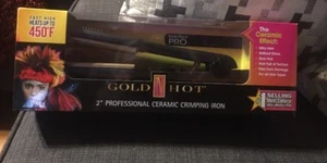 Hierro engarzado profesional dorado 'N Hot 2" en tono dorado - Imagen 1 de 4