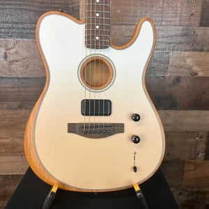 Fender FINNEAS Acoustasonic Player Telecaster, Cappuccino Fade, Gig bag, 180 - Picture 1 of 13