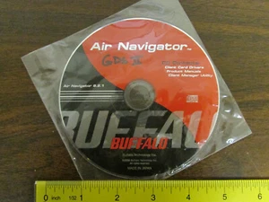 Buffalo Air Navigator 8.2.1 Client Card Drivers Manuals Manager Utility on CD - Picture 1 of 1