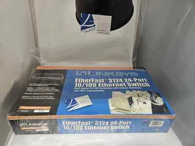 NEW SEALED - Cisco Linksys EF3124 Ethernet Switch 24-Ports 10/100 - Image 1 of 3