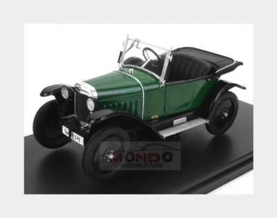 1:24 EDICOLA Opel 4/12 Ps Laubfrosch Cabriolet Open 1924 Red Black AB24P019 - Immagine 1 di 2