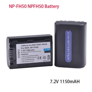1/2/3PCS NPFH50 Battery for Sony NP-FH50 NP-FH30 NP-FH40 DSLR-A230 A290 A330 - Picture 1 of 10