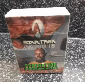 Mazo de Inicio Star Trek CCG's The Federation The Trouble With Tribbles Sellado - Imagen 1 de 4
