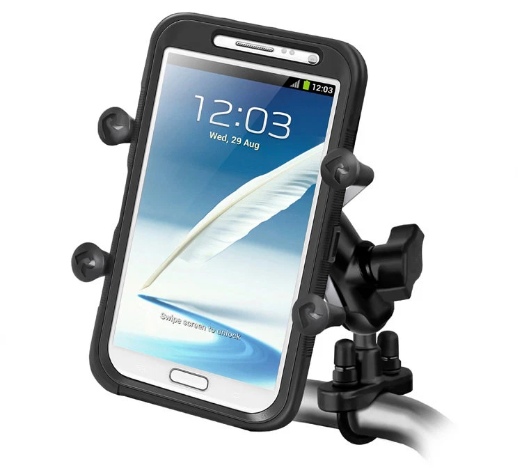 RAM-B-149ZA-UN10-KT U-Bolt Bike Mount & X-Grip IV Large Phone & SatNav Holder - Image 1 of 1