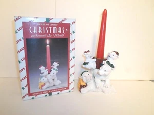 House of Lloyd Christmas Around the World *Polar Bear* Candle Box Sasha & Nikki  - Picture 1 of 10