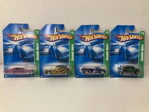 2008 Hot Wheels Treasure Hunts- Lot of 4- New on Blister! Qombee, 64 Riviera... - Picture 1 of 24