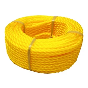 1/4in X 100ft Polypropylene Orange Rope 339LBS Break Strength 113LBS WLL - Picture 1 of 7