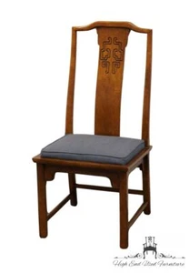 CENTURY FURNITURE Chin Hua Collection Asian Chinoiserie Splat Back Dining Sid... - Picture 1 of 9