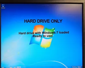 Dell Inspiron 5520 Hard Drive 250G HDD 2.5 W/ Windows 7 installed ready to use. - Picture 1 of 2