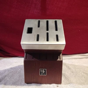 JA Henckels Modernist Knife-Sharpening Block, Holds 12 Knives, 1 Pr Shears - Picture 1 of 6