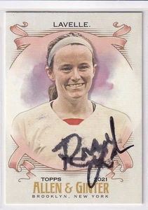 Rose Lavelle (BAD SMEAR) USA Women's World Cup FIFA Olympic Soccer SIGNED Ginter - Picture 1 of 1