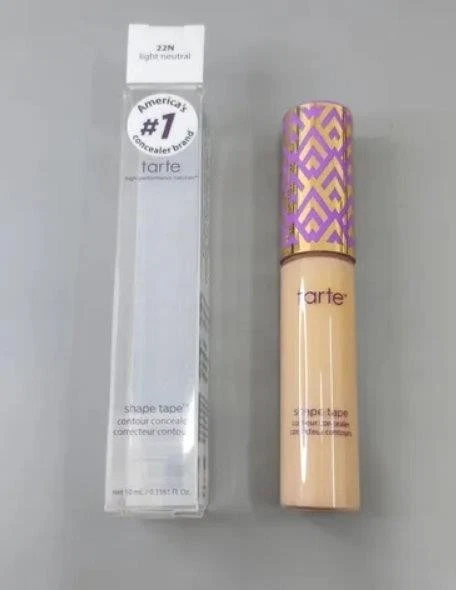 TARTE 🎈 SHAPE TAPE™ CORRETIVO DE CONTORNO maquiagem 22N leve neutro tamanho completo - Imagem 1 de 1