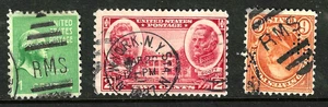 Cancels Collection CDS & RAILROAD-RMS 1-6 Cent Early US Classics 1937-1940 20B1 - Picture 1 of 3