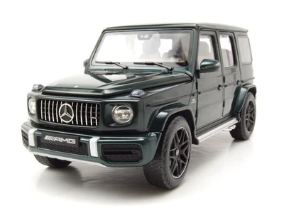 Mercedes AMG G63 G-Klasse 2018 Verde Metallizzato Modellino 1:18 Minichamps - Immagine 1 di 4