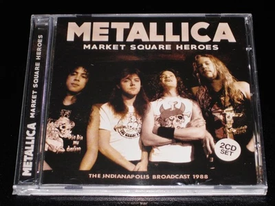 Metallica: Market Square Heroes - The Indianapolis Broadcast 1988 2 CD Set NEW - Image 1 of 2