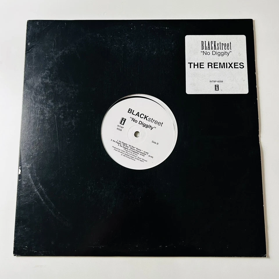 BLACKSTREET No Diggity OG US promo Teddy Riley 12" vinyl record single - Image 1 of 4