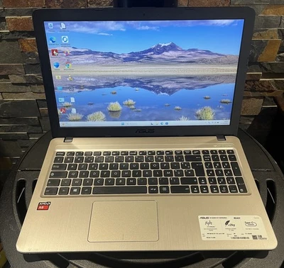 Ordinateur Portable ASUS R540Y - 15.6" FHD AMD SSD 128Go+500Go 4Go W11 Batt 2h30 - Photo 1/4