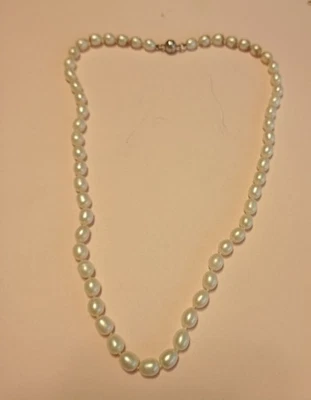 Perlenkette mit Magnetverschluß 46 cm - Bild 1 von 3