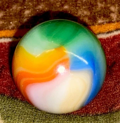 😎 Difícil de Encontrar “Periquito” Vintage Vitro Mármol-Como Nuevo.71 Impresionantes Colores-Listo para Pantalla-#87 Foto 1 de 4