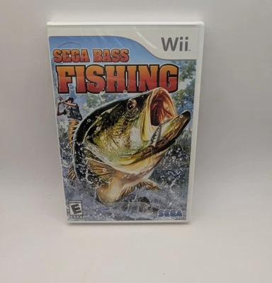 [FACTORY SEALED] Sega Bass Fishing (Nintendo Wii, 2008) New SHIPS FREE - Image 1 of 4