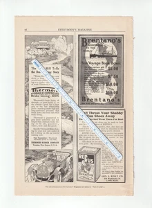 1914 BRENTANO'S Magaz. AD~REPRUS Polish~MUDLAVIA/Kramer IN.~SHIRLEY Hotel/Denver - Picture 1 of 2