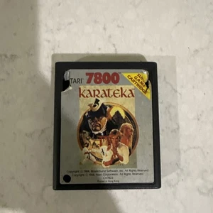 Karateka Atari 7800, 1988 Spiel nur Cartridge getestet gereinigt - Bild 1 von 8