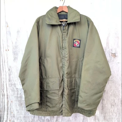 Chaqueta Abrigo Flotación Vintage USCG Stearns Tipo III PFD Ayuda Flotador XL Modelo FJ-55 Foto 1 de 4