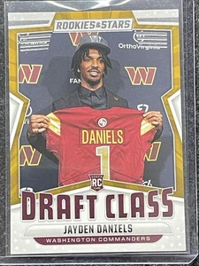 2024 Panini Rookies & Stars #DC-JDS Jayden Daniels Draft Class Commanders - Bild 1 von 2