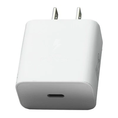 Adaptador de corriente cargador de pared Samsung 25W USB-C - blanco Foto 1 de 4