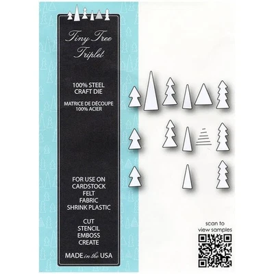 MEMORY BOX Stanzformen Set Stanzschablone Scrapbooking Die Cut, Tannenbaum 99814 - Bild 1 von 4