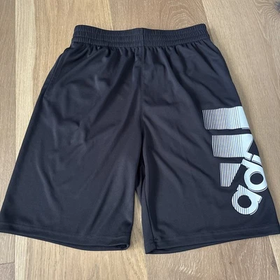 Adidas Youth Boy’s Black Athletic Shorts Size Large 14/16, NWT - Image 1 of 4