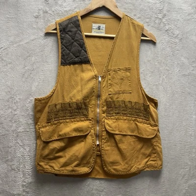 VTG 70s Black Sheep Hunting Clothing Duck Canvas Vest Japan Size Medium USA - Image 1 of 4