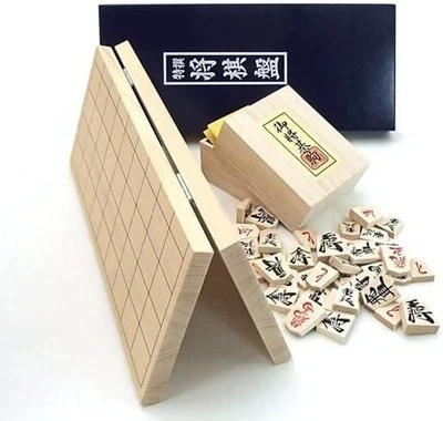 Nintendo Go Labo Shogi Japanese Chess Board & Pieces No. 4 Folded Wooden Set F/S - Image 1 of 4
