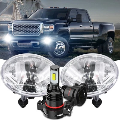 Par de faros antiniebla para GMC Sierra 2007 2010 1500 Sierra 2500 HD Sierra 3500 HD Foto 1 de 4
